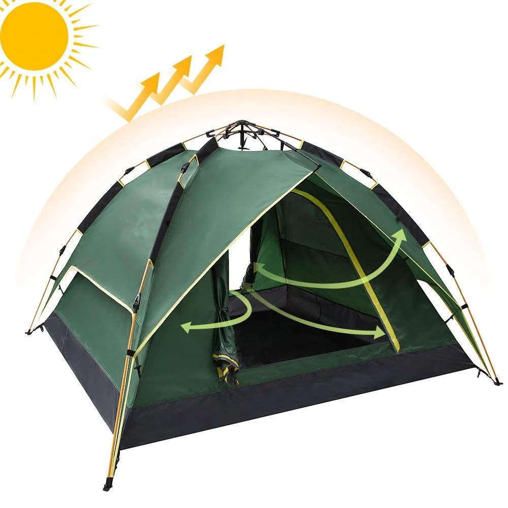 Woqi Outdoor Rainproof Camping Automatic Hydraulic Tent for 2-3 Person, Customized
Woqi Outdoor Rainproof Camping Automatic Hydraulic Tent for 2-3 Person, Customized