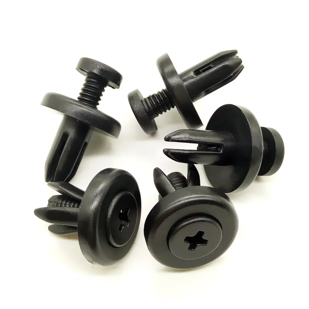 CNIKESIN-100X-lot-7mm-High-Quality-Universal-Car-fastener-clamp-Auto-Fender-Liner-Fastener-Clip-for