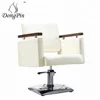hair salon equipment white hairdressing chairs