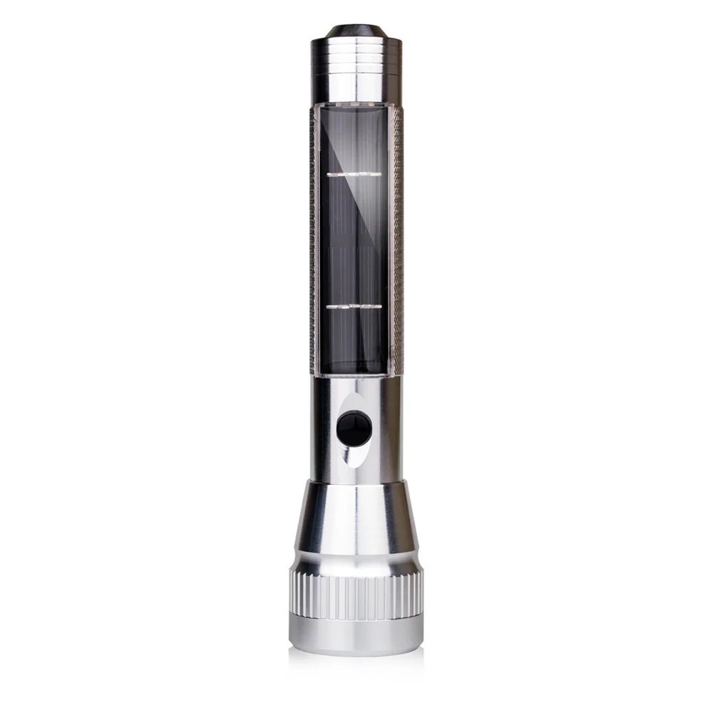 PowerGreen Solar Flashlight Torch 2000mah Powered