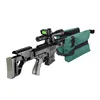Outdoor Polyester Hunting Army Green Unfilled Rifle Gun Rear Shooting Rest Bag