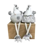 OEM custom soft velour chicken animated stuffed animal doll rooster hen toy