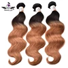 manufacturers wholesale products 1b 30 ombre body wave human hair weave dark brown halal italian hair color brands highlights