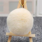 2018 New Fashion High Quality real rabbit fur pon