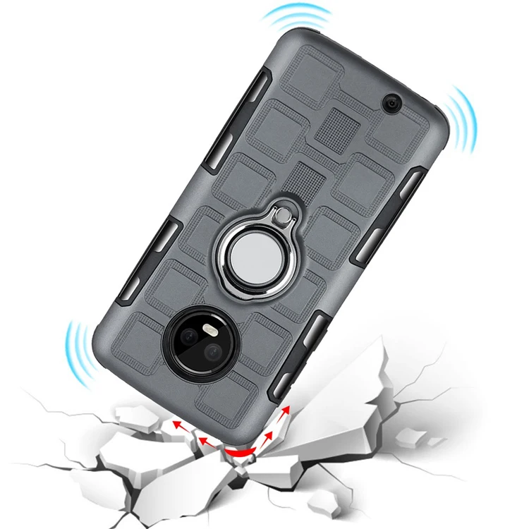 new design creative car magnet holder 360 degree rotating ring 2in1 tpu pc phone back cover case for MOTO X4 2017
new design creative car magnet holder 360 degree rotating ring 2in1 tpu pc phone back cover case for MOTO X4 2017