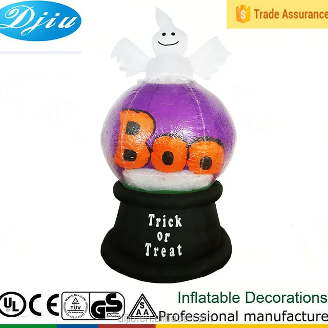 ball white ghost the black chassis have trick treat halloween