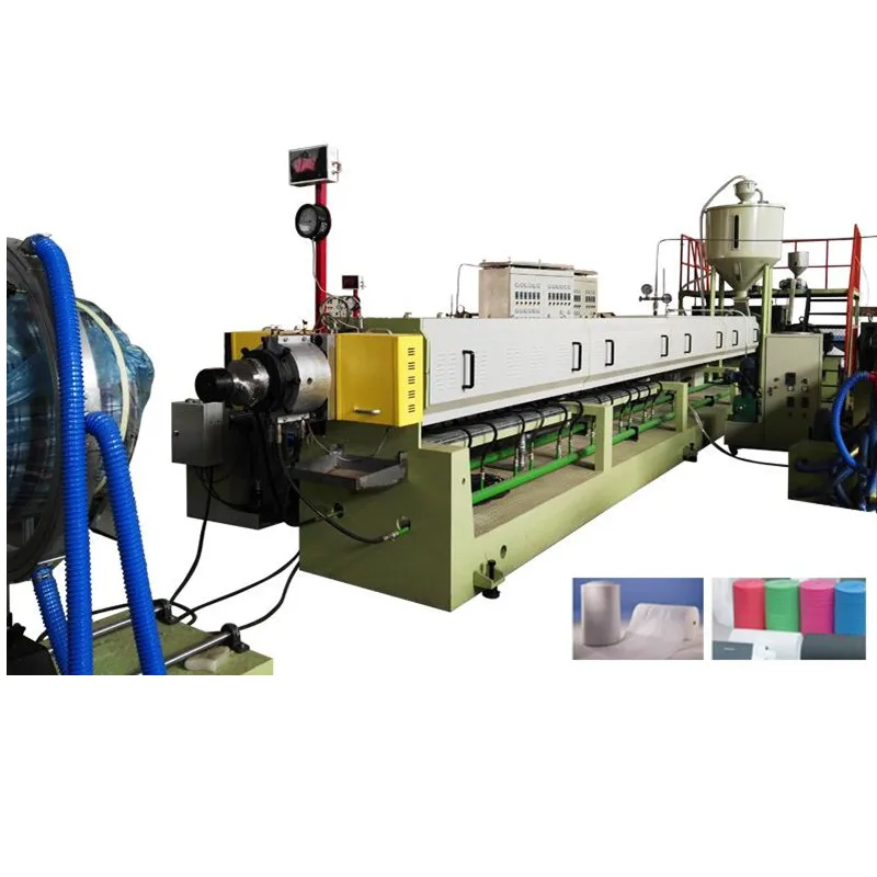 Epe Polyethylene Plastic Extruder Sj 120 Pe Film Making Machine Epe