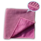 Multi-purpose Super Absorbent Quick Dry Microfiber Jacquard Cleaning Cloth