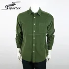 Wholesale long sleeve men plain color outdoor shirts custom dry fit upf polyester fishing shirt