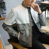 2018 new style white bomber jacket/men's casual jacket/pullover windbreaker jacket