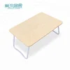 Folding portable adjustable lap table fold away computer desks laptop desk on bed sofa for children