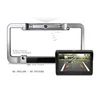 Wireless Car Backup Reverse Camera License Plate Frame Camera For USA Cars with solar power