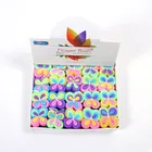 Ball Type and PE Plastic Material butterfly shape bath sponge loofah