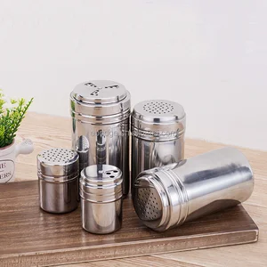 glass salt & pepper shaker