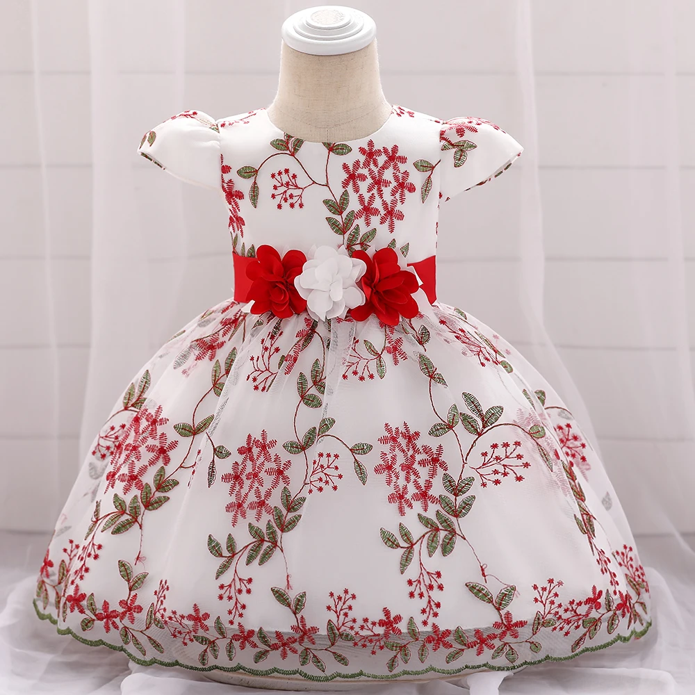 MAQTZ New Born Baby birthday Dress Flowers Snowflake prints Party Children Clothes, Pink ,peach,red
MAQTZ New Born Baby birthday Dress Flowers Snowflake prints Party Children Clothes, Pink ,peach,red