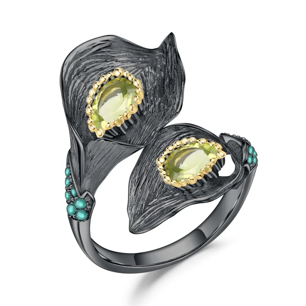 Abiding Natural Peridot Wholesale Fashion Flower Open Sterling Silver Adjustable Ring Jewelry
Abiding Natural Peridot Wholesale Fashion Flower Open Sterling Silver Adjustable Ring Jewelry