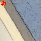 100% Polyester Dyed Embossed Microfiber Fabric for Bed Sheet, Curtain, Upholstery