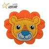 Garment Accessories New Design Cute Cartoon Animal Logo Applique Felt Fabric Embroidery Labels Patches for Baby and Kid