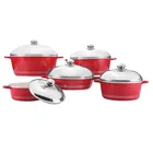 10pcs DESSINI cookware/die casting aluminum cookware set