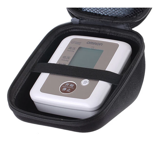 CASEMATIX Blood Pressure Monitor Carry Case Compatible with Omron Evolv  Wireless Upper Arm Blood Pressure Monitor, Blood Pressure Cuff Machine
