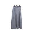High quality cheap custom anti-wrinkle casual polyester rayon women wide leg pants