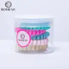5 cm new style printed patterns crystal jelly effect telephone wire hair scrunchies