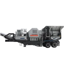 Construction waste plant mobile crushing and screening line