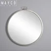 Mayco Designer Modern Unique Accent Reflections Silver Decorative Wall Mounted Mirror
