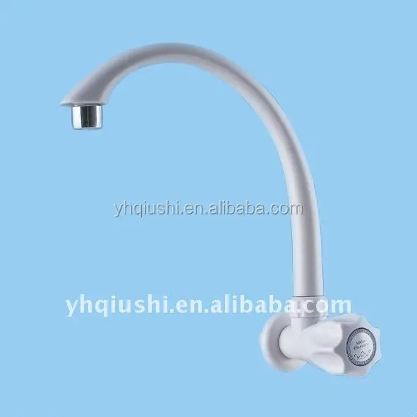 Sanitary Ware White ABS Plastic Faucets for Kitchen Sink spigot