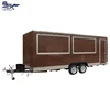 JX-FS580 Hot sale used food trucks mobile food trailer fast food kitchen van outdoor french fry trailer