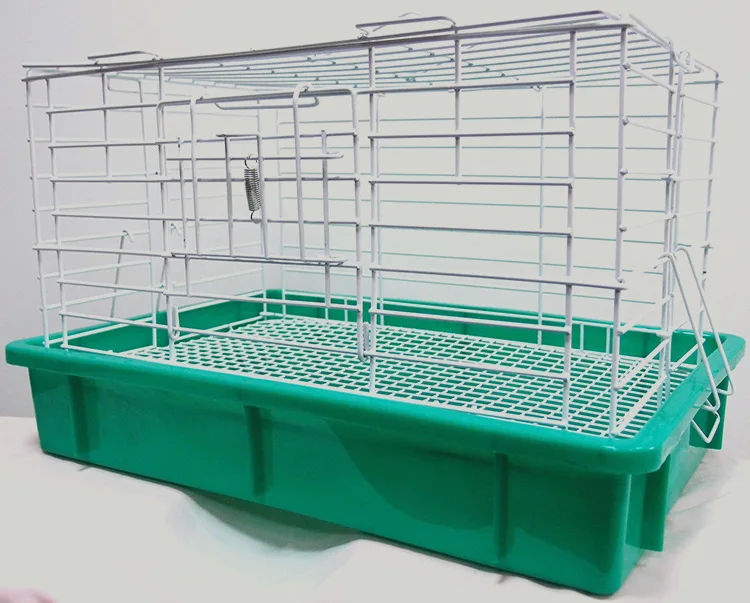 Sıcak satış ucuz ticari kolay temiz lüks benzersiz istiflenebilir kapalı taşınabilir kullanılan tavşan kafesleri