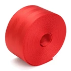 OEM Factory Strong Red 47mm Wide Polyester Webbing For DIY Crafts Supplies