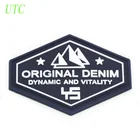 Designs New Designs Clothing PVC Patches Wholesale Cheap Custom Self-adhesive Cheap Rubber Patch