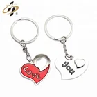 2018 Custom metal Cupid's arrow love souvenir keyrings