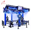 2019 IAAPA Show 9D Virtual Reality VR Standing Platform VR Team Fighting Shooting Game