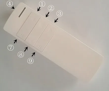 KECO tubular motor controller KR06B-1 and curtain emitter with limit setting for electric roller blind and motorized roman blind