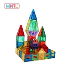 Toys For 3 Years Old MNTL Montessori Diy 128pcs Magnet Building Tiles Toys For Kids Over 3 Years Old CPSC CE EN71 ASTM