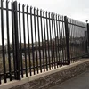 Factory Supply UK standard powder coated galvanized security palisade fence for garden