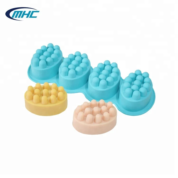Wholesale Food Grade Professional Supplies Customize Handmade Massage Silicone Soap Making Molds, Customized color
Wholesale Food Grade Professional Supplies Customize Handmade Massage Silicone Soap Making Molds, Customized color