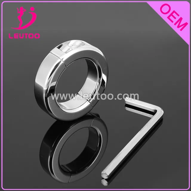 impotence aid metal penis ring cock ring sex toy for man