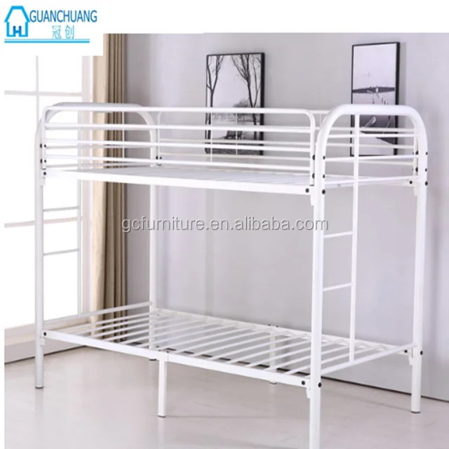 Hot-sale cheap heavy duty strong metal iron steel bunk bed