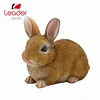 2018 customized animals statue lovely rabbit resin figurine for Home and garden decoration,Bunny resin figurine