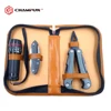 Promotion gift set in PU case /heavy duty black oxidized multi tool pliers