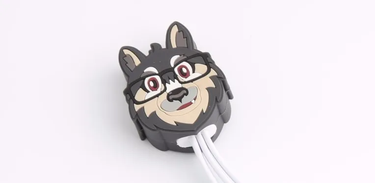 Cheap PVC cartoon 3 in 1 usb cable micro usb cable packaging owl wolves cat - ANKUX.COM