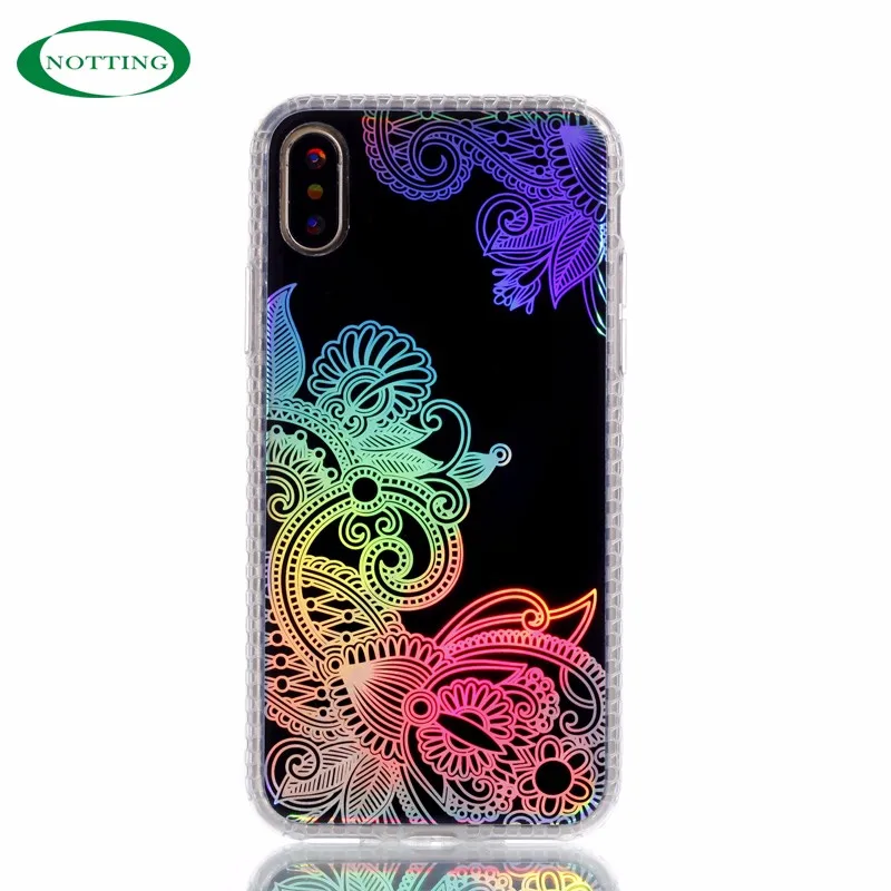 2018 China newly phone accessories laser printing TPU electroplate cell phone case for iphone X
2018 China newly phone accessories laser printing TPU electroplate cell phone case for iphone X