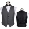 Fashion Style Sleeveless 5 Button Brand Waistcoat For Men Design
