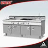 Stainless Steel Food Cart(Combine Kitchen Equipment)