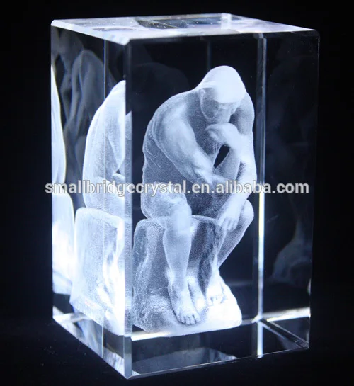 product custom 3d laser crystal mosque model-24