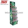 promotion cardboard counter display bulb,light bulb display case,led light promotion display stand