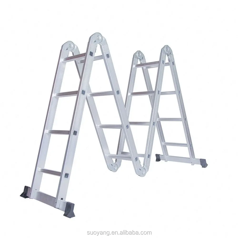 2018 Super August Aluminium  Folding Ladder,Multi-Purpose Ladder with new design ,resist rust and corrosion